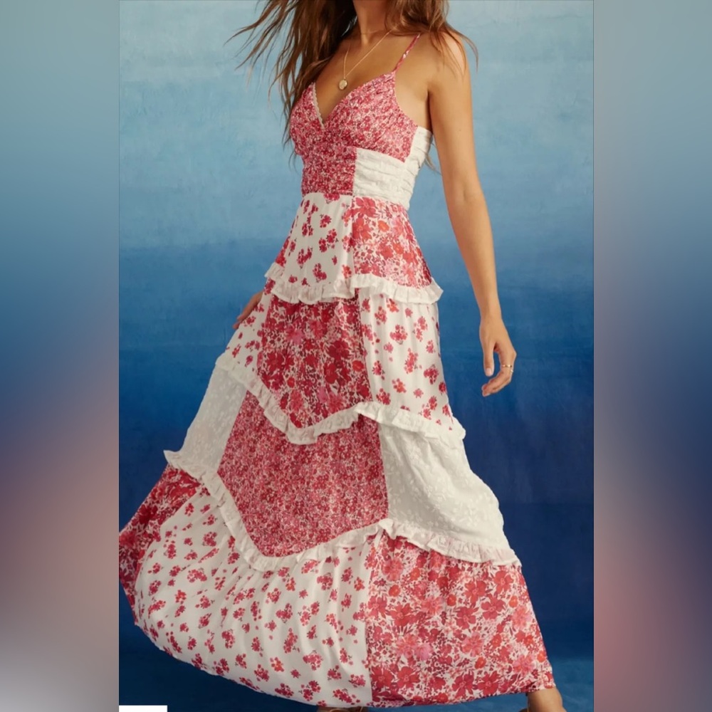 Altard State Aderny patchwork dress